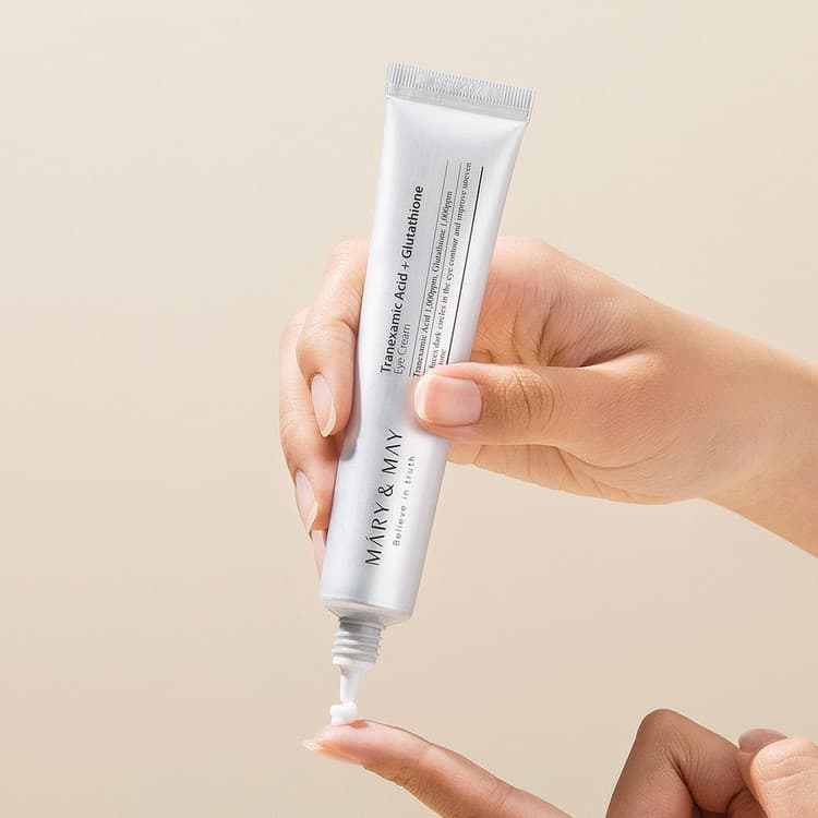 Mary&amp;May tranexamic acid +glutathione eye cream 30g,12g