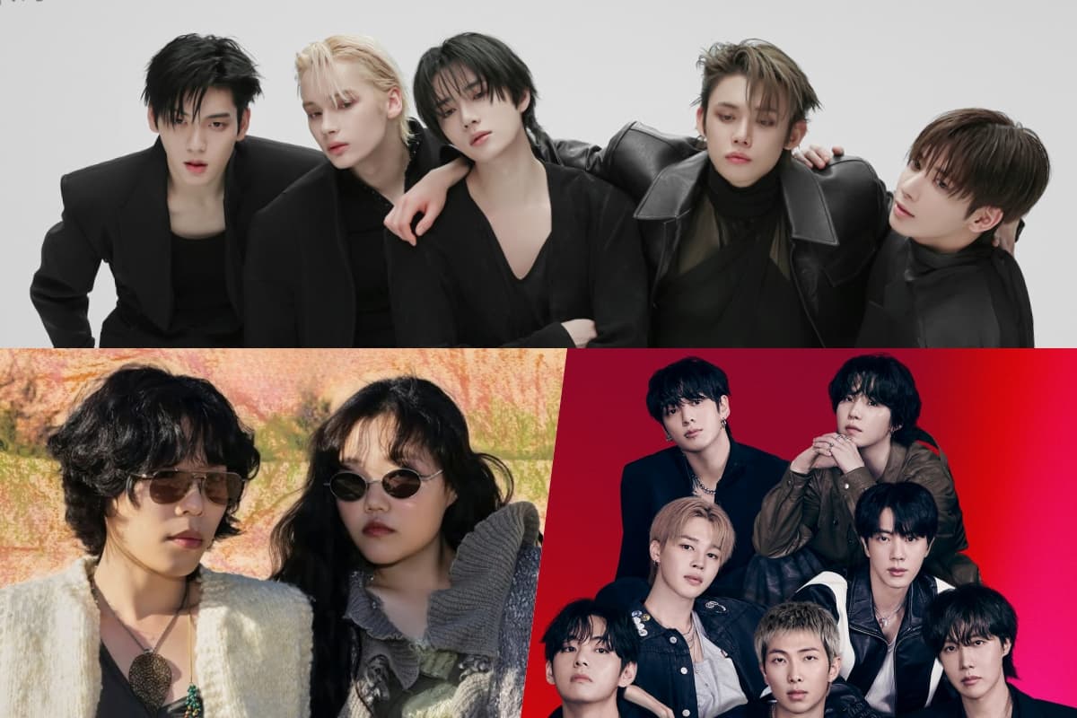 TXT, AKMU e BTS dominaram os charts ao mesmo tempo — você viu isso acontecer?