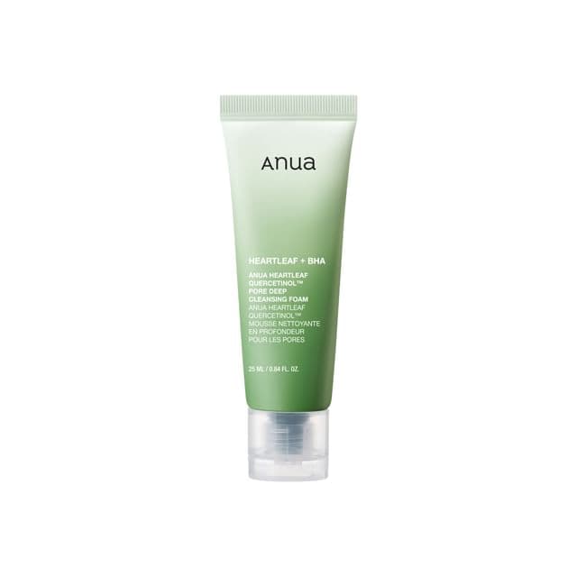 ANUA Heartleaf Quercetinol Pore Deep Cleansing Foam 150ml / 25ml