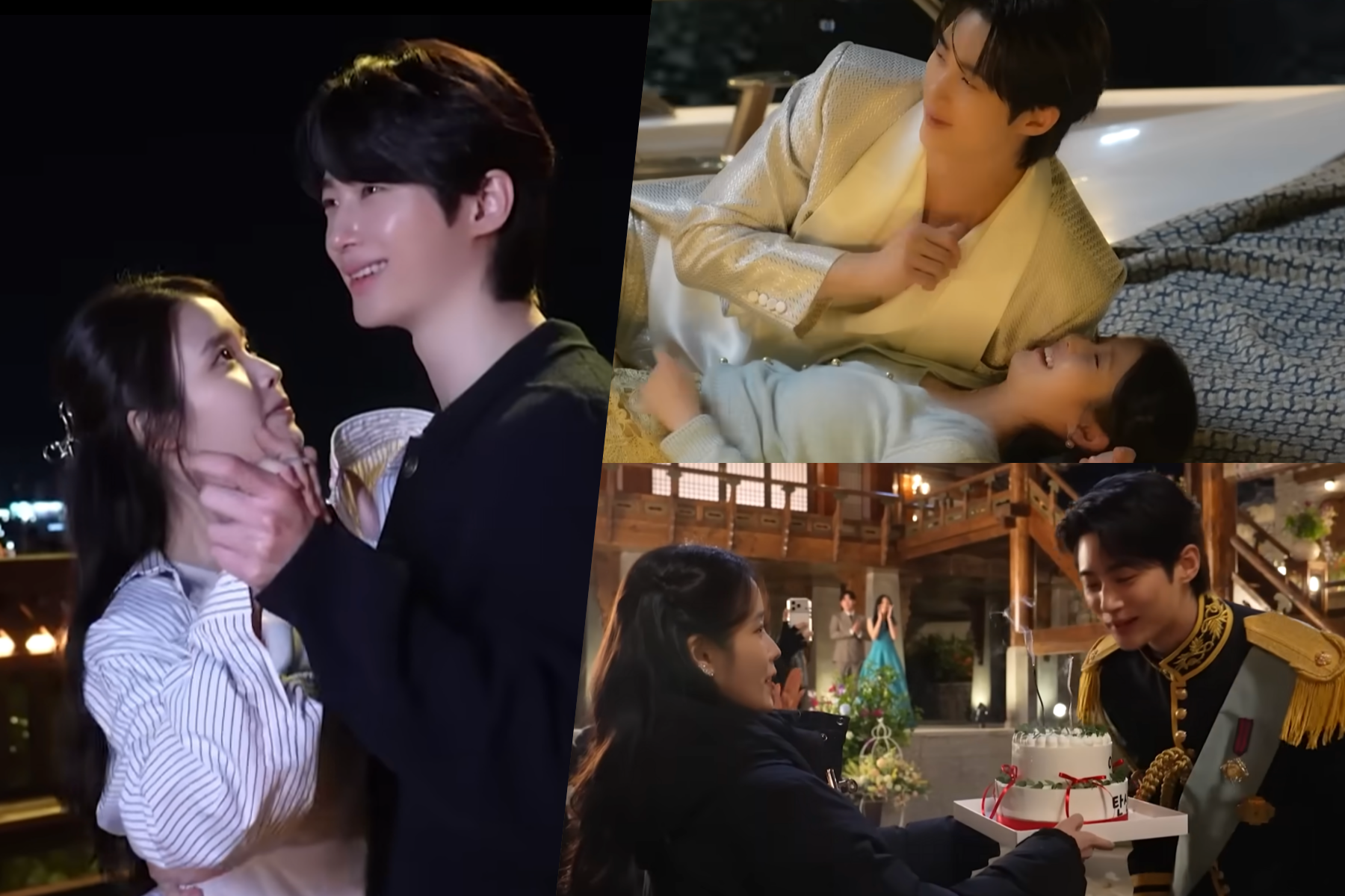 IU e Byeon Woo Seok ensaiando valsa e beijo? A gente não estava preparada para isso