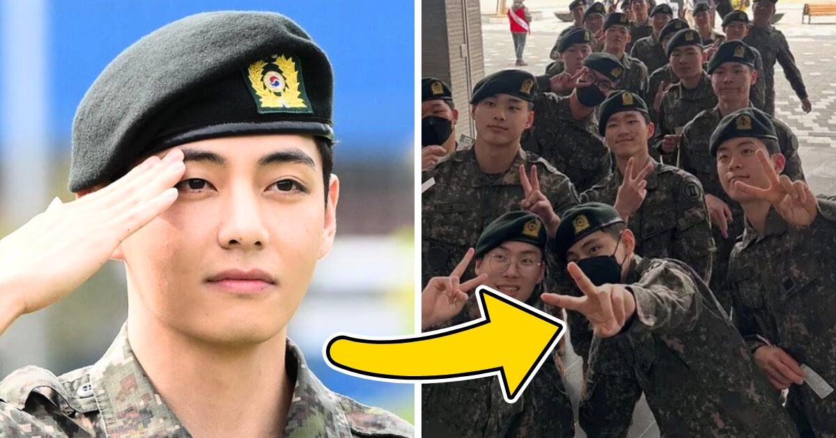 V do BTS responde ex-colega de quartel que contava histórias do serviço militar